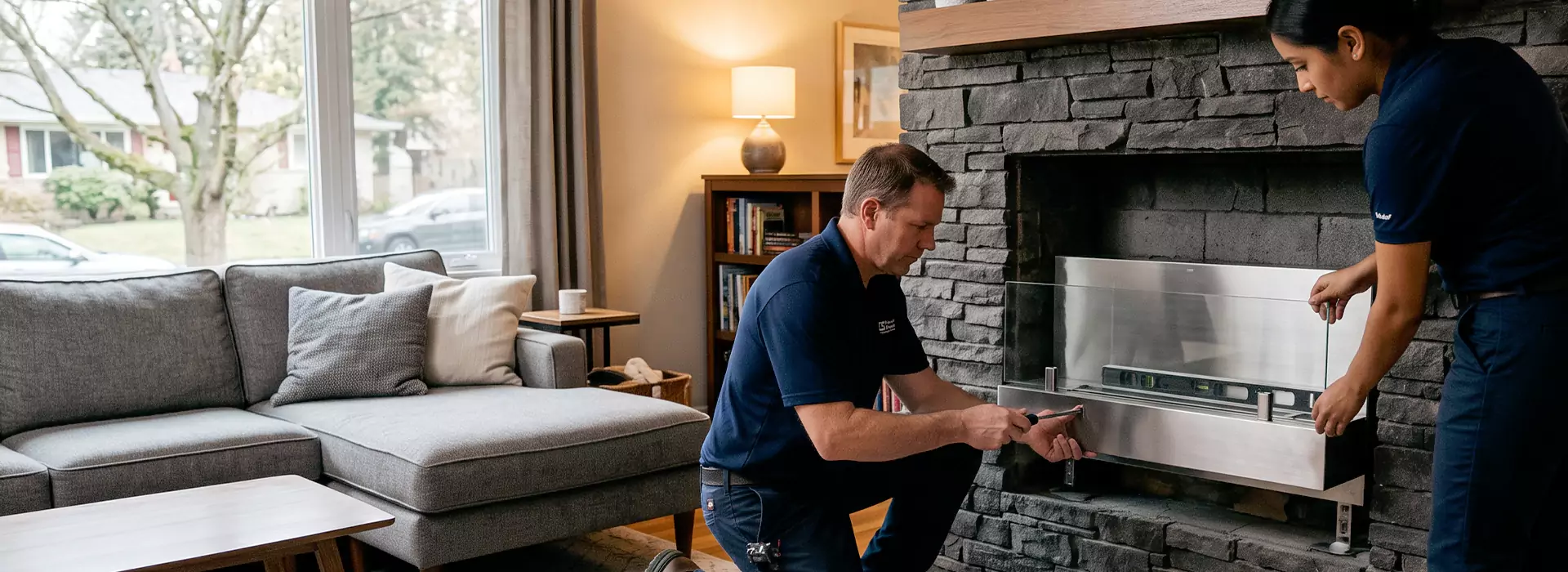 Ethanol Fireplace Installation in Inglewood, CA