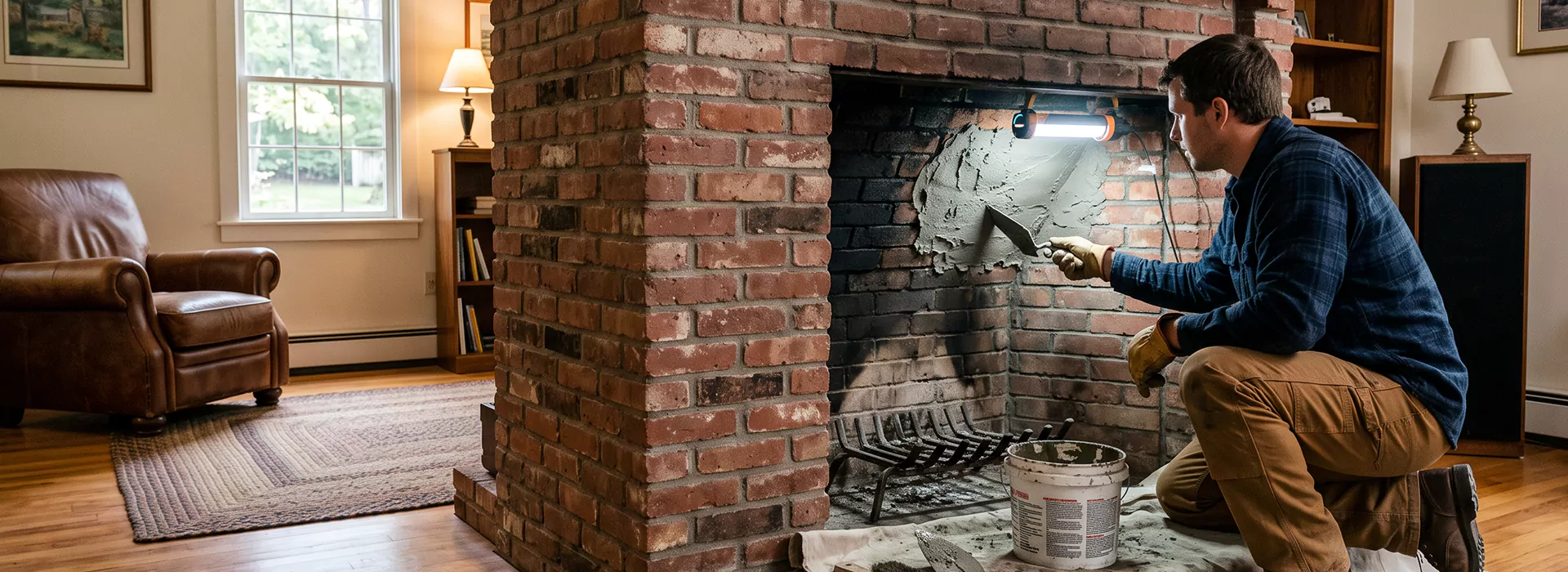 Fireplace Smoke Chamber Repair in Inglewood