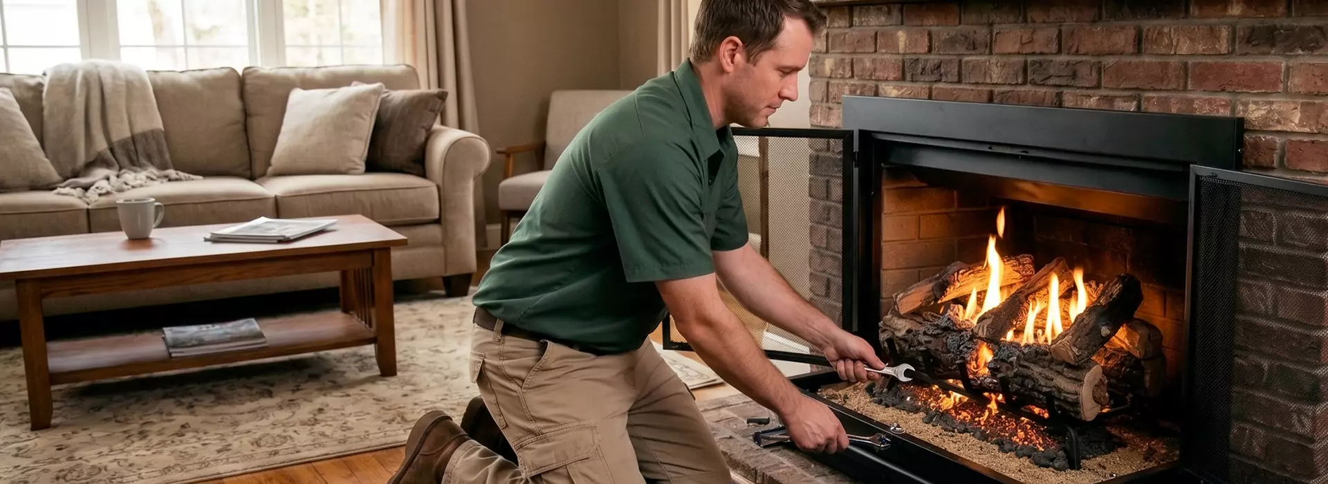 Gas Fireplace Logs in Inglewood, CA