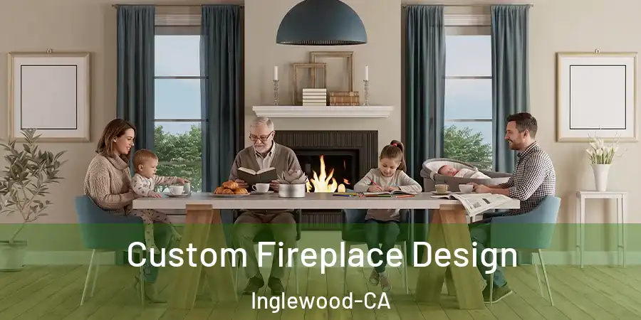  Custom Fireplace Design Inglewood-CA