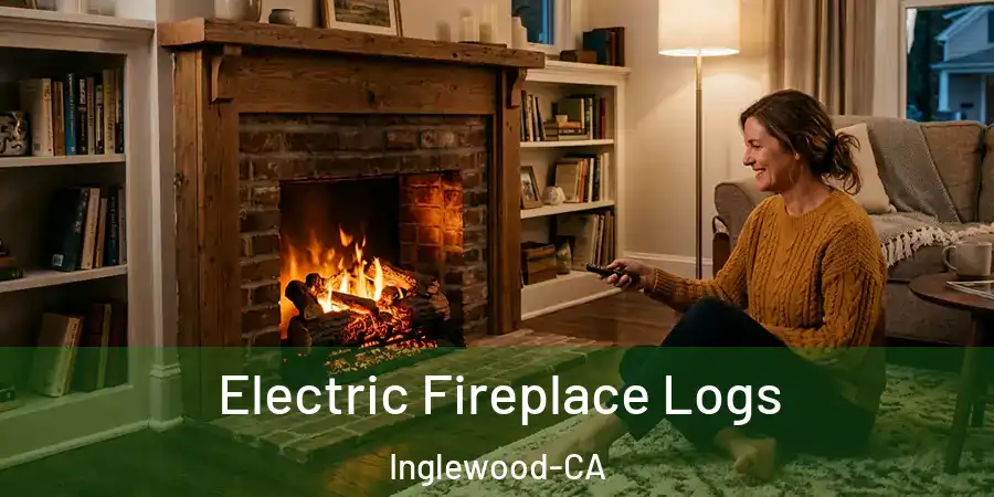  Electric Fireplace Logs Inglewood-CA