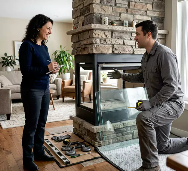 Certified Fireplace Glass Installation Company: Your Local Fireplace Glass Door Installer in Inglewood, CA