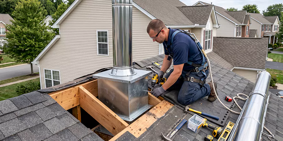 Chimney Support Box Installation Inglewood