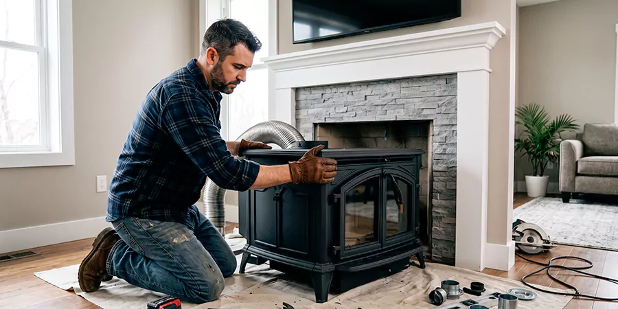 Cast Iron Fireplace Insert Installation Inglewood