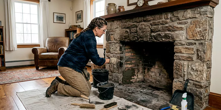 Refurbish Wood Burning Fireplace Inglewood