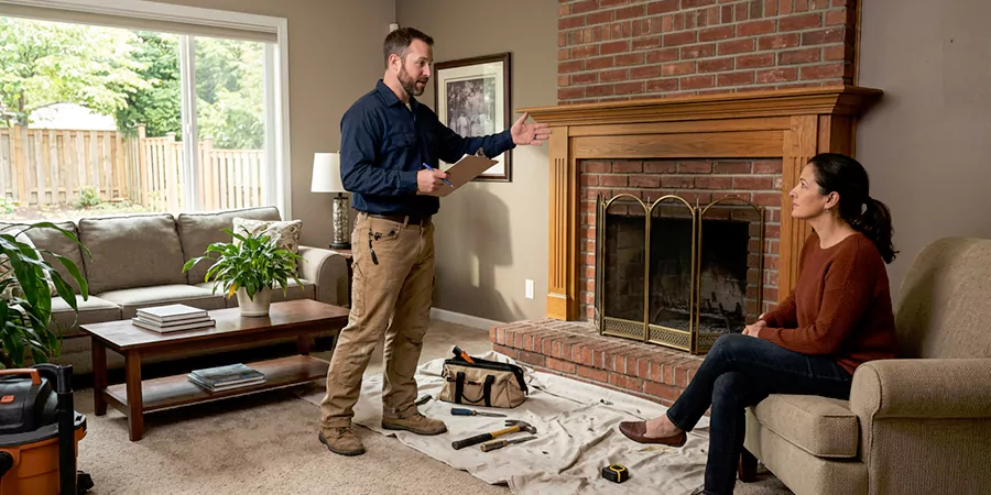 Fireplace and Chimney Removal Service Inglewood