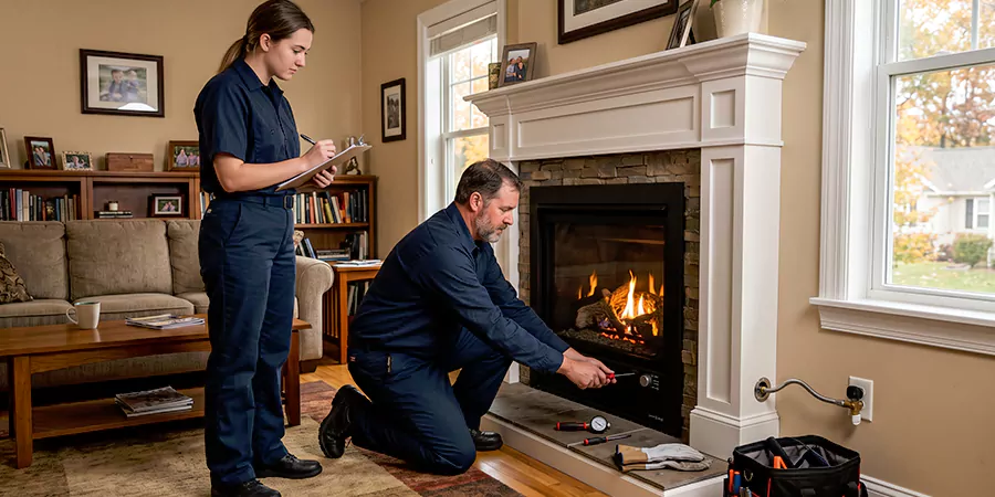 Fireplace Gas Line and Hookup Inglewood
