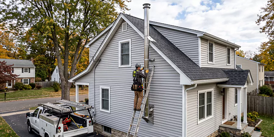 Wood Fireplace Chimney Liner Installation Inglewood