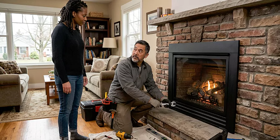 Fireplace and Log Fire Installation Inglewood